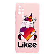 Чехол-накладка - SC220 для "Samsung SM-A515 Galaxy A51" (005) (pink)