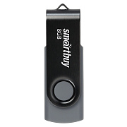 Флэш накопитель USB  8 Гб Smart Buy Twist (black)