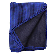 Полотенце для фитнеса - из микрофибры 30x100 см (blue) (тех.уп.)