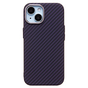 Чехол-накладка Luxo Creative PC для "Apple iPhone 15" (119) (dark violet) (230943)