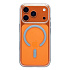 Чехол-накладка - SM041 SafeMag для "Apple iPhone 17 Pro/18 Pro" (transparent/silver)