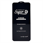 Защитное стекло Full Screen Activ SUPER 3D с отпечатком пальца для "Samsung Galaxy S22" (black)