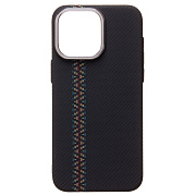 Чехол-накладка Luxo Creative PC для "Apple iPhone 15 Pro Max" (123) (dark blue/blue)