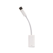 Переходник Lightning (м) - Type-C (п) - 10см (white)