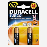 Батарейка AA Duracell LR6 Turbo Max (2-BL) (40/120)