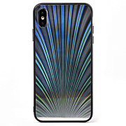 Чехол-накладка - STC004 для "Apple iPhone XS Max" (silver)
