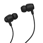 Проводные наушники с микрофоном внутриканальные Celebrat FLY-1 Jack 3,5  (black)