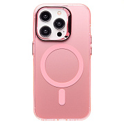 Чехол-накладка - SM025 SafeMag для "Apple iPhone 14 Pro" (pink) (232101)