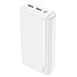 Внешний аккумулятор Hoco J91A 20 000mAh Micro/Type-C/USB*2 (white)