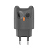 Адаптер Сетевой Hoco KC1A 2USB 2,1A/10W (gray)