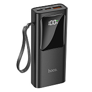 Внешний аккумулятор Hoco J41 Pro (повр. уп.) 10000mAh Micro/Type-C/USB (black)