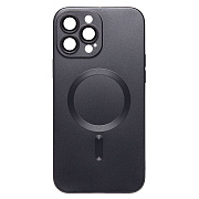 Чехол-накладка - SM020 Matte SafeMag для "Apple iPhone 13 Pro Max" (black)