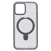 Чехол-накладка - SM088 SafeMag  для "Apple iPhone 12/iPhone 12 Pro" (grey)