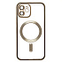 Чехол-накладка - SM027 SafeMag для "Apple iPhone 12" (gold) (232389)