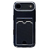 Чехол-накладка - SC276 с картхолдером для "Apple iPhone 17 Air" (transparent) (242672)