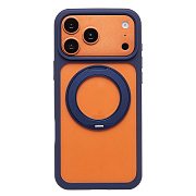 Чехол-накладка - SM044 для "Apple iPhone 17 Pro Max" с подставкой (dark blue) (243970)