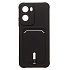 Чехол-накладка - SC304 с картхолдером для "Xiaomi Redmi 15A 5G" (black)