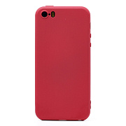 Чехол-накладка Activ Full Original Design для "Apple iPhone 5/iPhone 5S/iPhone SE" (burgundy)