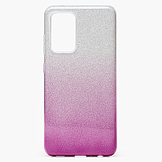 Чехол-накладка - SC097 Gradient для "Samsung SM-A525 Galaxy A52" (purple/silver)