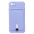 Чехол-накладка - SC304 с картхолдером для "Apple iPhone 7/8/SE 2020" (dark violet)