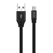 Кабель USB - micro USB Awei CL-98  100см 2A  (black)