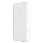 Внешний аккумулятор Borofone BT27 10 000mAh Micro USB/USB Type-C (white)