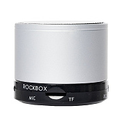 Портативная акустика RockBox Round (frosted silver)