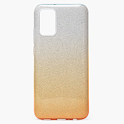 Чехол-накладка - SC097 Gradient для "Samsung SM-A025 Galaxy A02s" (gold/silver)
