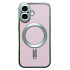 Чехол-накладка - SM027 SafeMag для "Apple iPhone 16" (green)