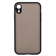 Чехол-накладка - PC041 для "Apple iPhone XR" (black/black)