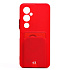 Чехол-накладка - SC315 с картхолдером для "Tecno Pova 4 Pro" (red)
