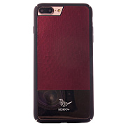 Чехол-накладка Mokka Hammertone series для "Apple iPhone 7 Plus/iPhone 8 Plus" (burgundy + gold) .. (burgundy/gold)