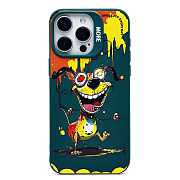 Чехол-накладка - SC335 для "Apple iPhone 15 Pro Max"  (собака) (dark green)