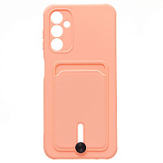 Чехол-накладка - SC304 с картхолдером для "Samsung SM-A145 Galaxy A14 4G/SM-A146 Galaxy A14 5G (MediaTek)" (light pink) 