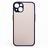 Чехол-накладка - PC041 для "Apple iPhone 14" (dark blue/black)
