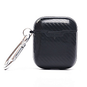 Чехол - PCP06 для кейса "Apple AirPods/AirPods 2" (black)