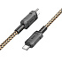 Кабель Type-C - Type-C Hoco X94 Leader PD 60W 100см 3A  (gold)