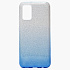 Чехол-накладка - SC097 Gradient для "Samsung SM-A025 Galaxy A02s" (blue/silver)