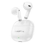Беспроводные Bluetooth-наушники Borofone TWS BW88 Deep rhyme (white)