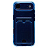 Чехол-накладка - SC300 с картхолдером для "Apple iPhone 17 Air" (deep blue)