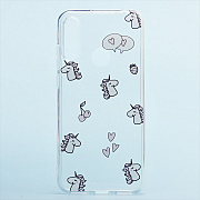 Чехол-накладка - SC224 для "Huawei Honor 8A/Honor 8A Prime/Y6s/Y6 2019/Y6 Prime 2019/Y6 Pro 2019" (002) (прозрачный)