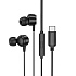 Проводные наушники внутриканальные Borofone BM94 Sonar Type-C  (black)