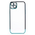 Чехол-накладка - PC073 с закрытой камерой для "Apple iPhone 14 Plus" (green) (213832)