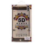 Защитная пленка изогнутая Glass PET 5D для "Apple iPhone 7 Plus/iPhone 8 Plus" (gold)