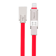 Кабель USB - Multi connector Recci RCD-V100 12W 100см 2,4A  (red)