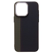 Чехол-накладка Luxo Creative PC для "Apple iPhone 15 Pro Max" (137) (dark blue/green)