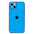 Чехол-накладка - SC344 для "Apple iPhone 13" (transparent/blue) (232045)