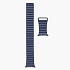 Ремешок - ApW Apple Watch 42/44/45/49 mm кожаный на магните (blue)