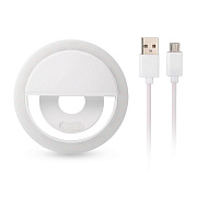 Вспышка для селфи - RK-12 световое кольцо (white)