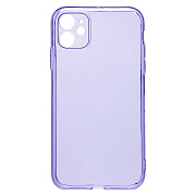 Чехол-накладка - SC344 для "Apple iPhone 11" (transparent/violet) (232064)